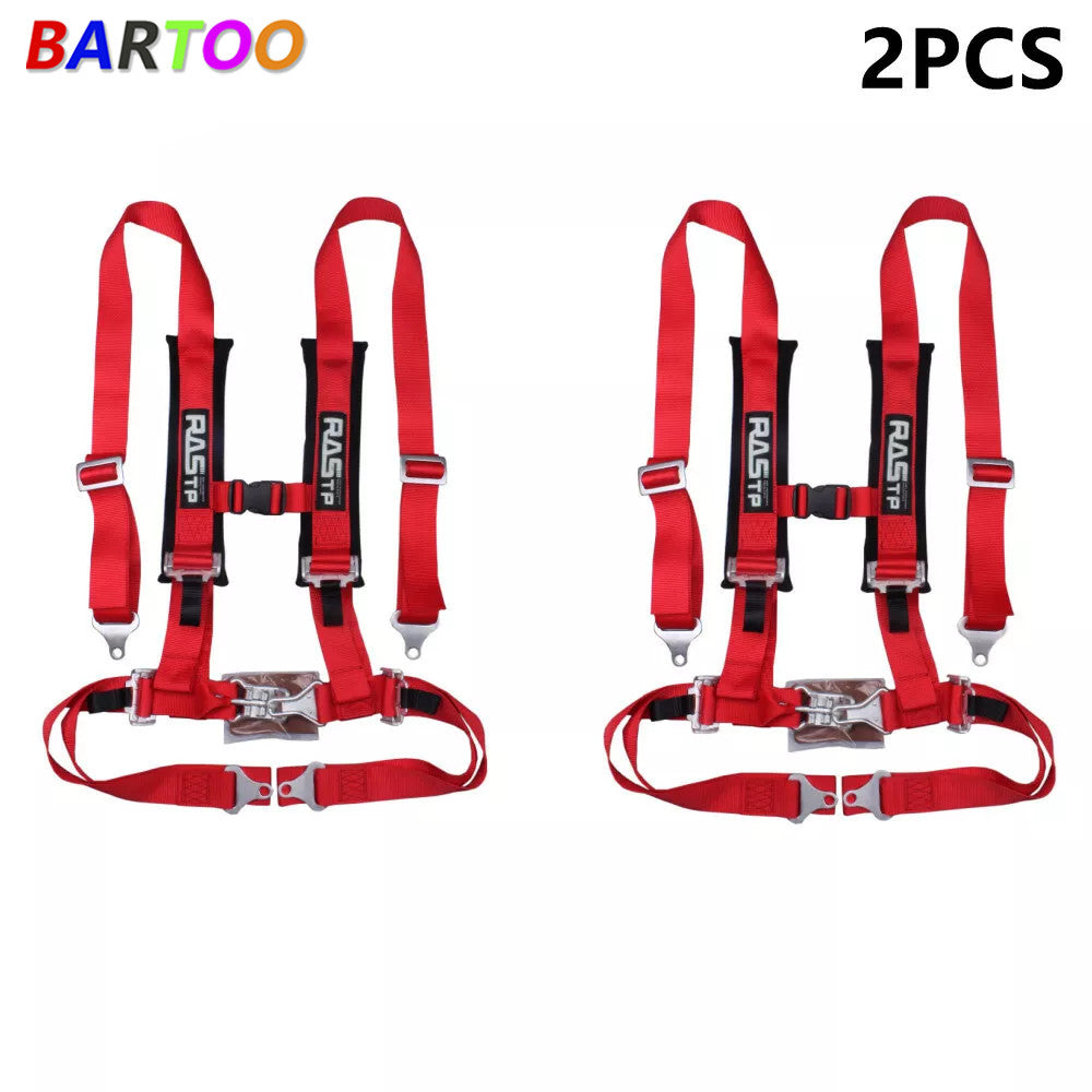 Universal 4-Point RASTP Car Auto Harness Strap Racing Sport for Seat Belt Q