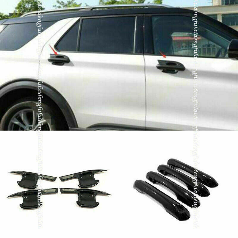 for Hyundai for Elantra 2017-2020 Silver ABS Car Outer Door Bowl Molding Cover Trims v