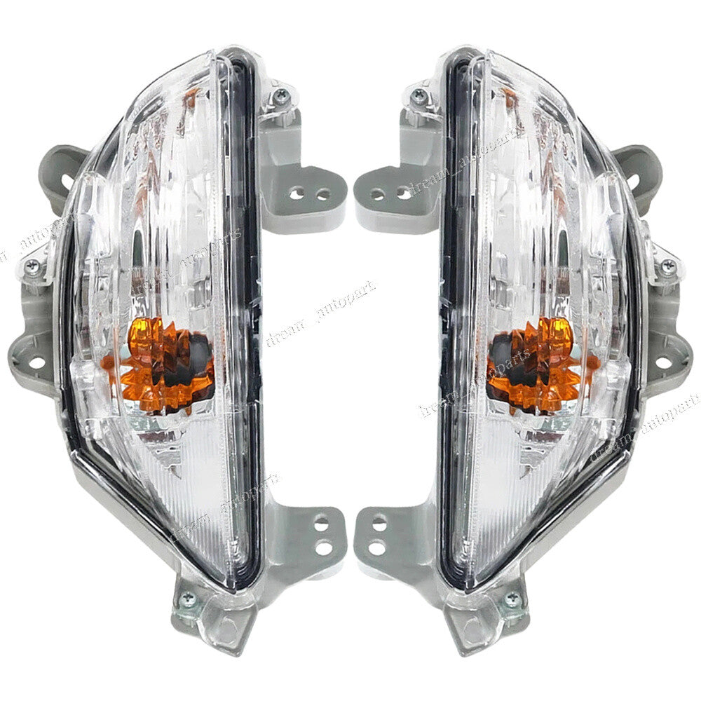 2Pcs Bumper Corner Lamp Turn Signal Light Front Left+Right for Mazda 3 2014-2016