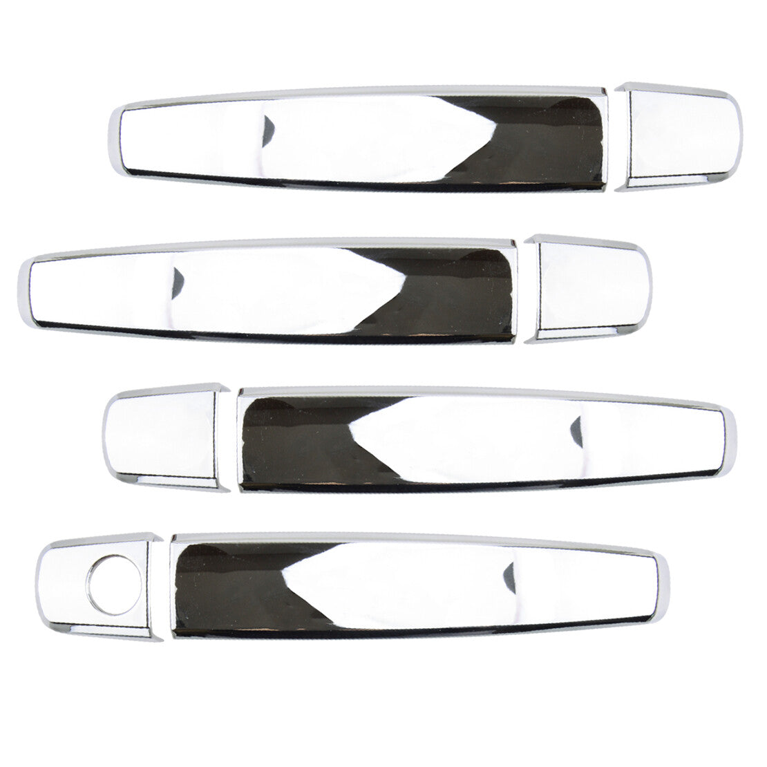 for CHRome Silver Door Handle Cover Trim Decor Fit for for Cadillac SRX 2010-2016 v