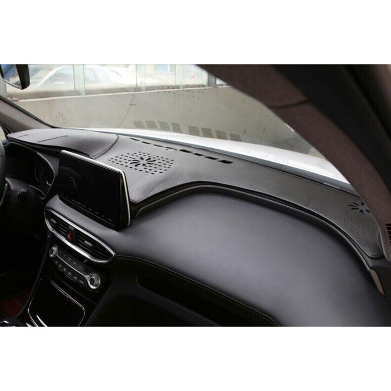 4 Piece Black Carbon Fiber Bumper Lip Rubber Fins Separator Body Carna Boiler Mat - v