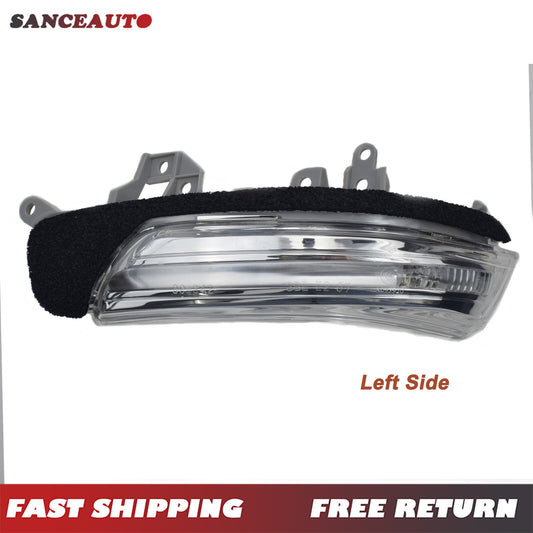 LH rearview turn signal side mirror LED hazard light repeater for Prius and Crown - v