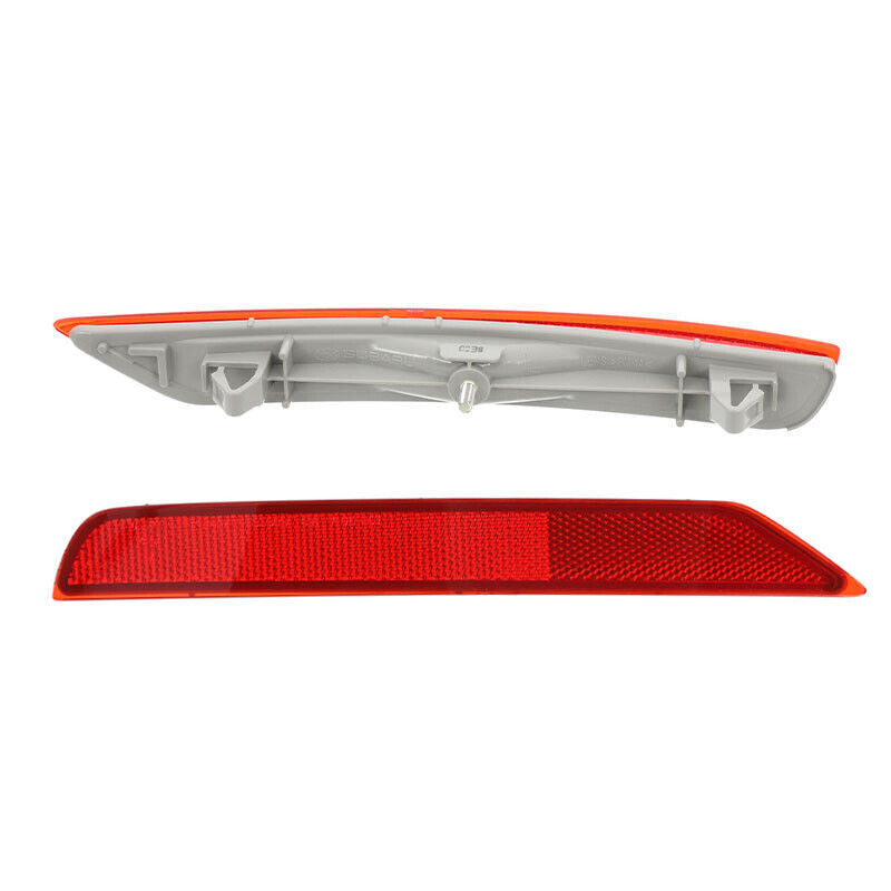 for Subaru Forester 2009 - 2018: 1 pair of rear bumper reflectors Q