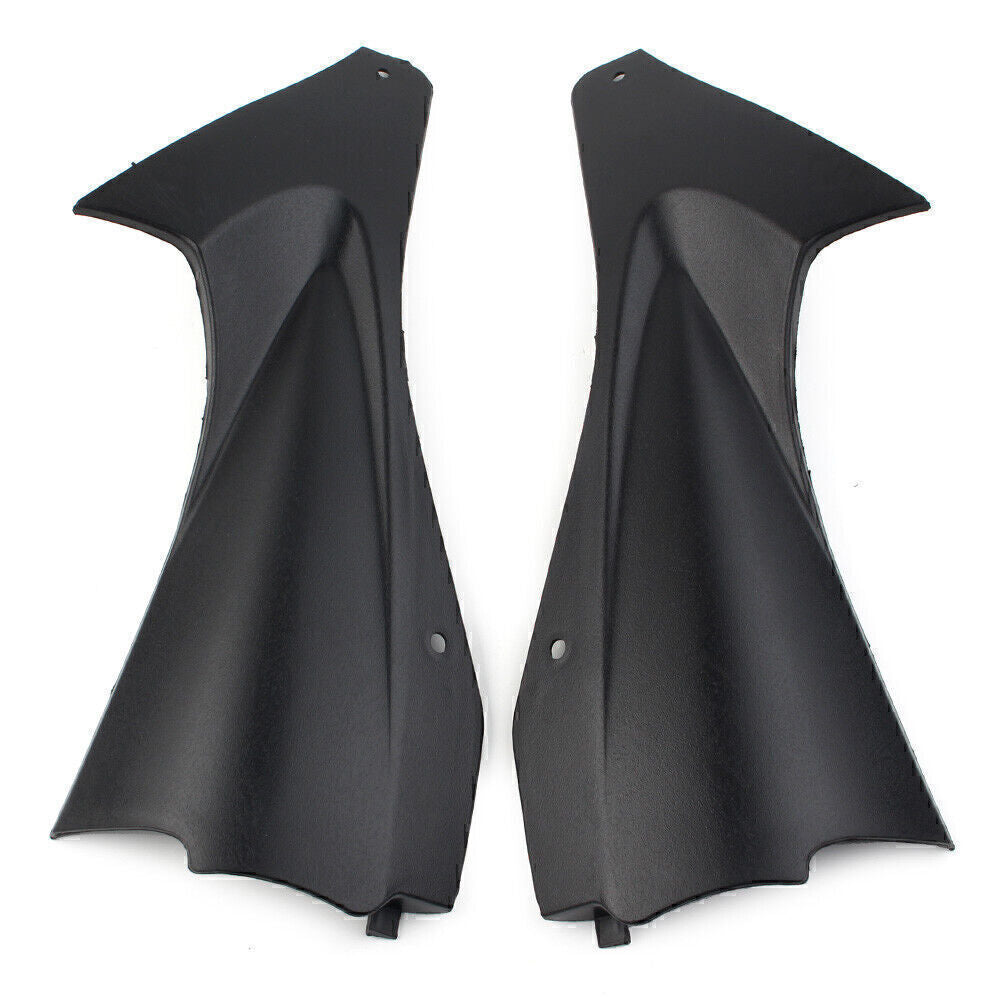 2x Gas Fuel Tank Side Cover Fairing Panel Cowl Trim Fit for Yamaha 2006-2007 YZF R6