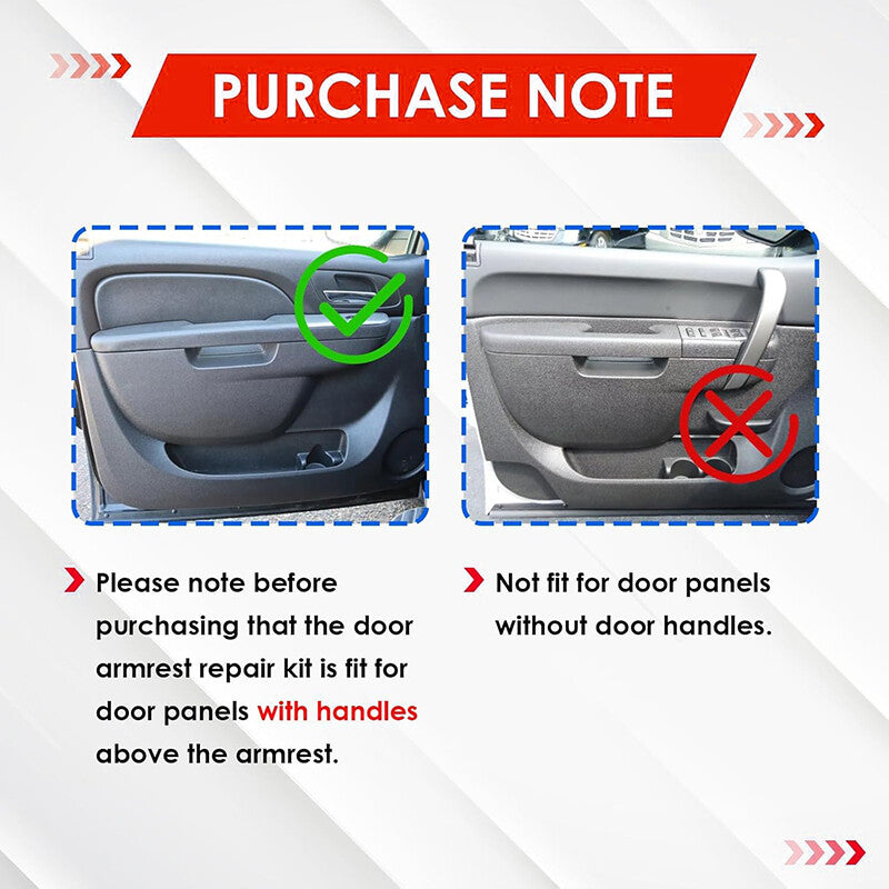 Left Side Door Panel Handle Armrest Repair fits for Chevrolet Silverado for GMC for Sierra