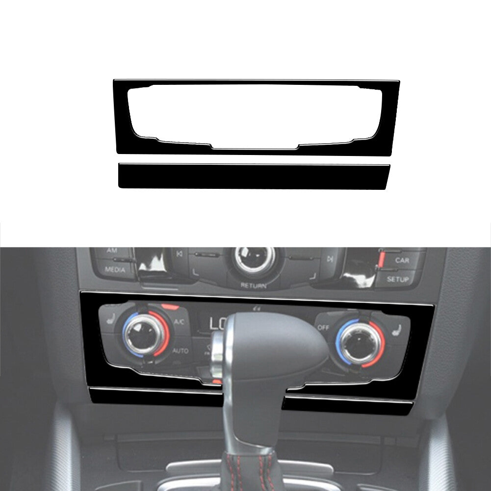 Red Front Passenger Storage Switch Trim Carbon Fiber for VW Touareg 2011-2018 v