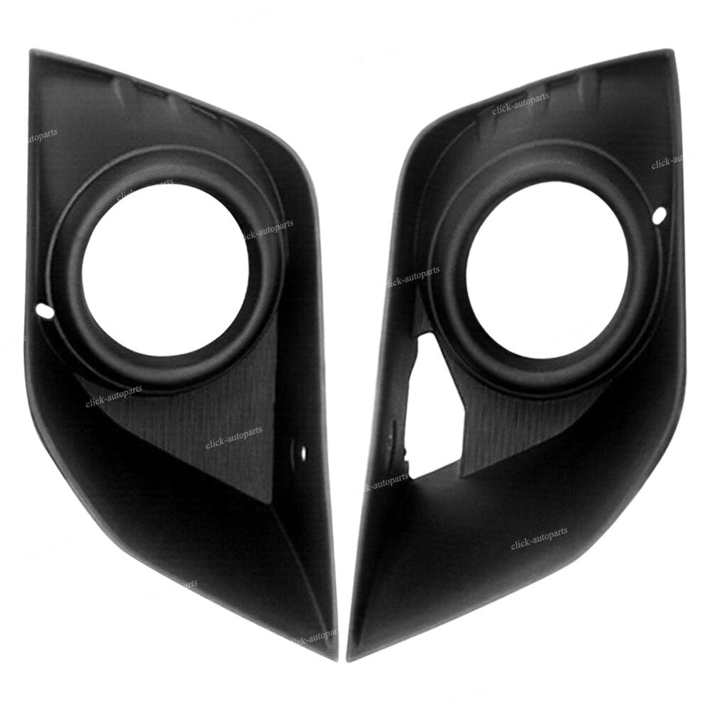 2X Right+Left Fog Light Covers Bezels for Mitsubishi for Outlander Sport ASX RVR
