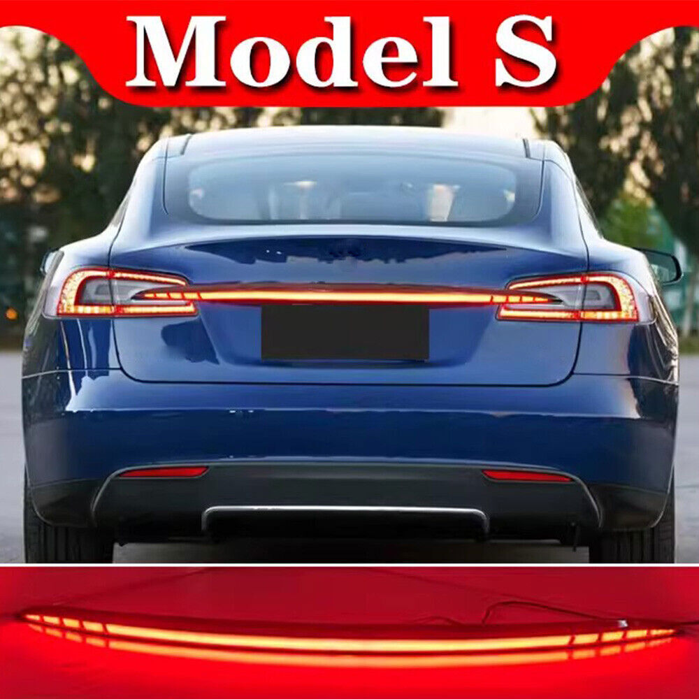 Black Rear Door LED Trunk Tail Light Lamp Fit for Model S 2015-2023 n