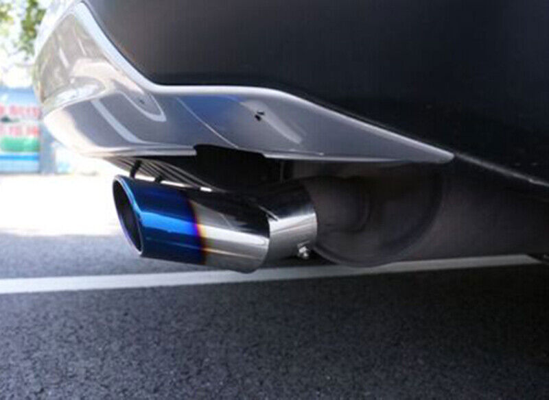 for Lexus NX250 350 350h 2022-24 Blue Muffler Exhaust Tip Finisher Ende Trim 2X