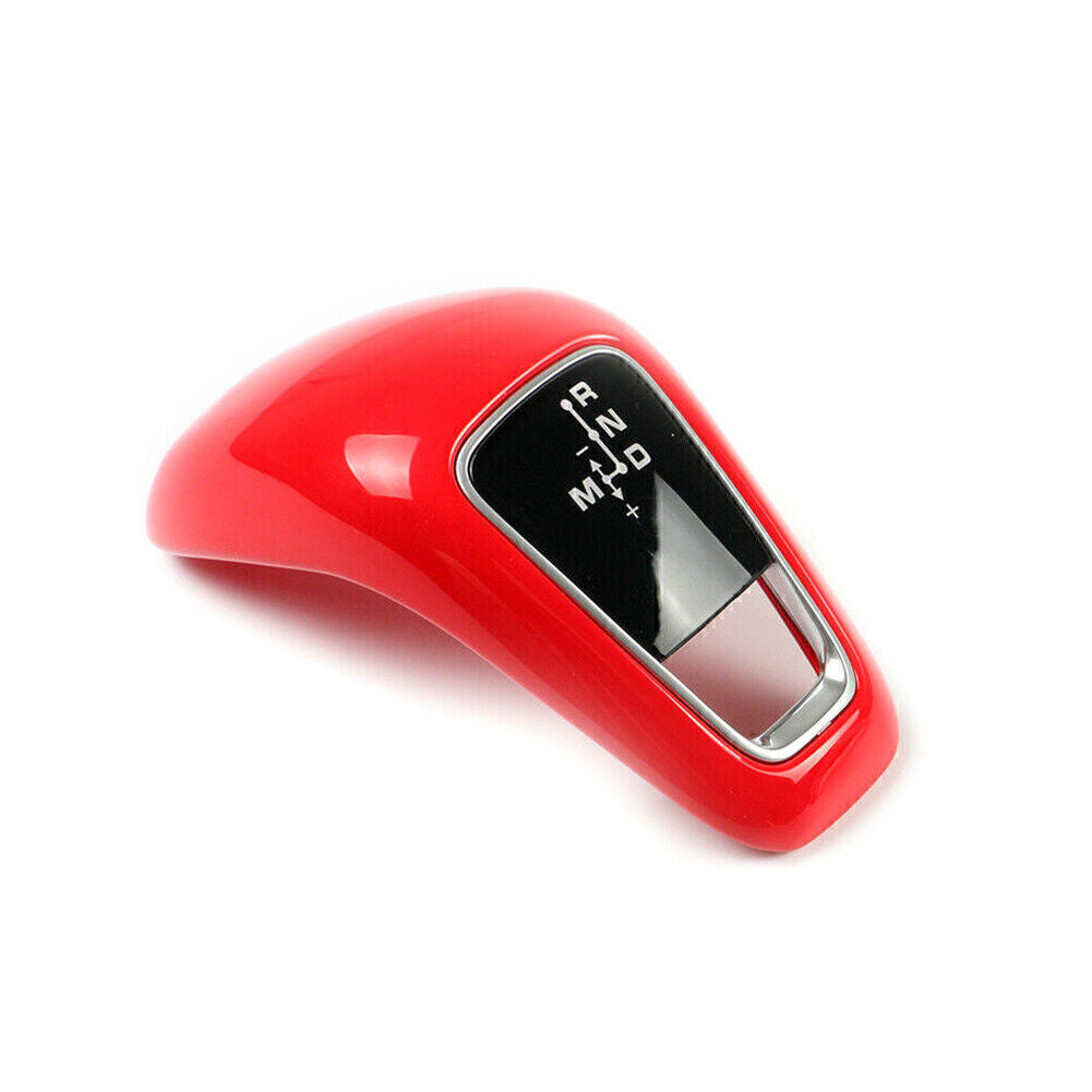 ABS Gear Shift Knob Cover Trim for Porsche for Cayenne 2018 2019 2020 2021 Red Q