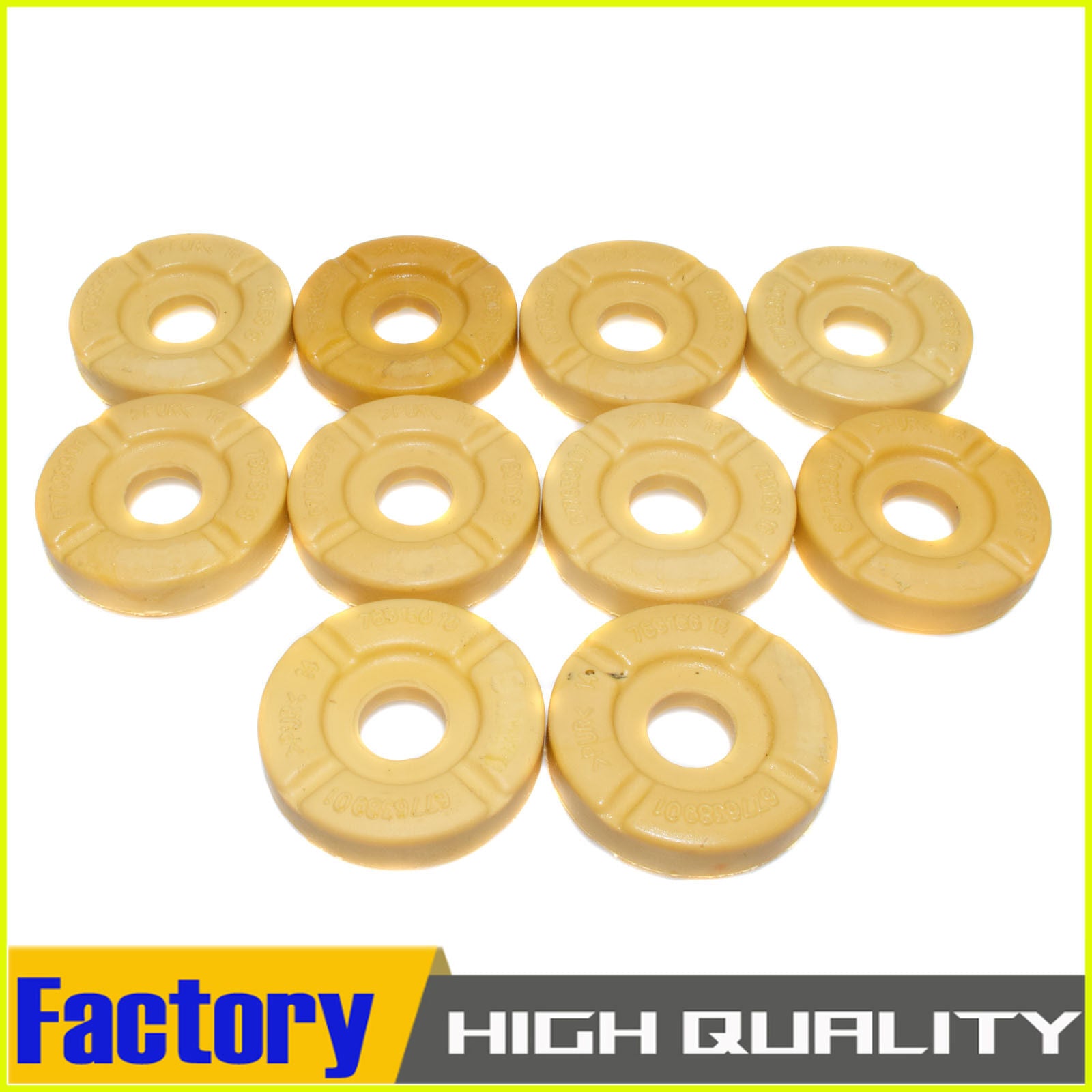 10-piece set suitable for E70, E71, X5, X6 front strut mounting support (lower part) 31336776389- n