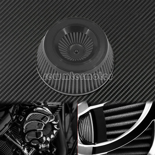 Air Cleaner Element Gray Replacement Filter Fit For Touring 08-16 Softail 16-17 Q