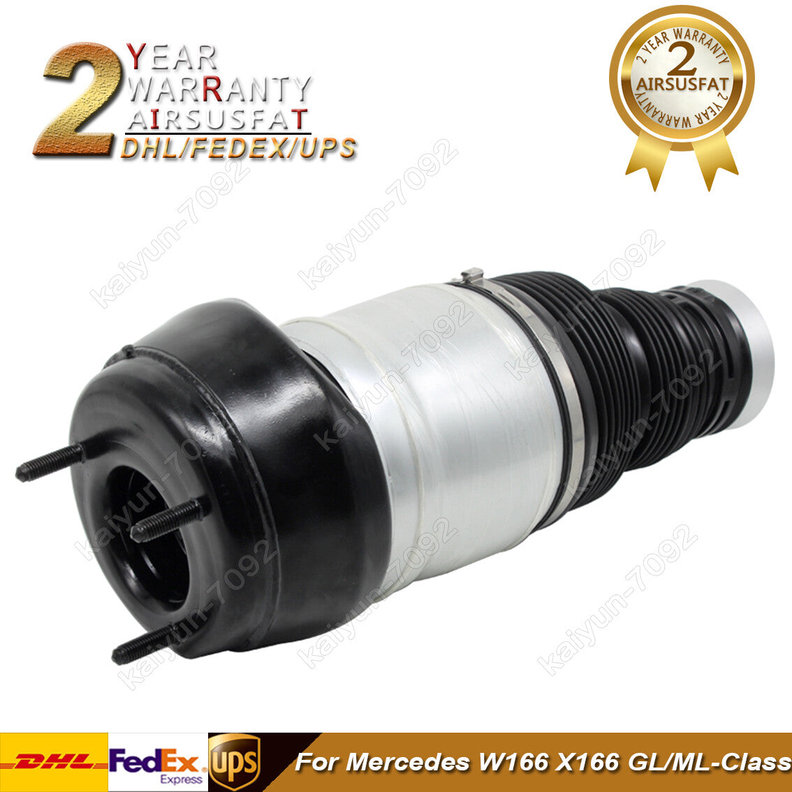 Front Left Air Suspension Spring Bag for Mercedes W166 X166 GL ML-Class New