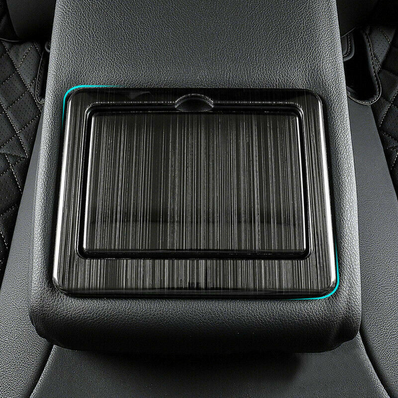 Piano Black Front Bumper Fog Lamp Light Cover Trim For Highlander 2020-22 v