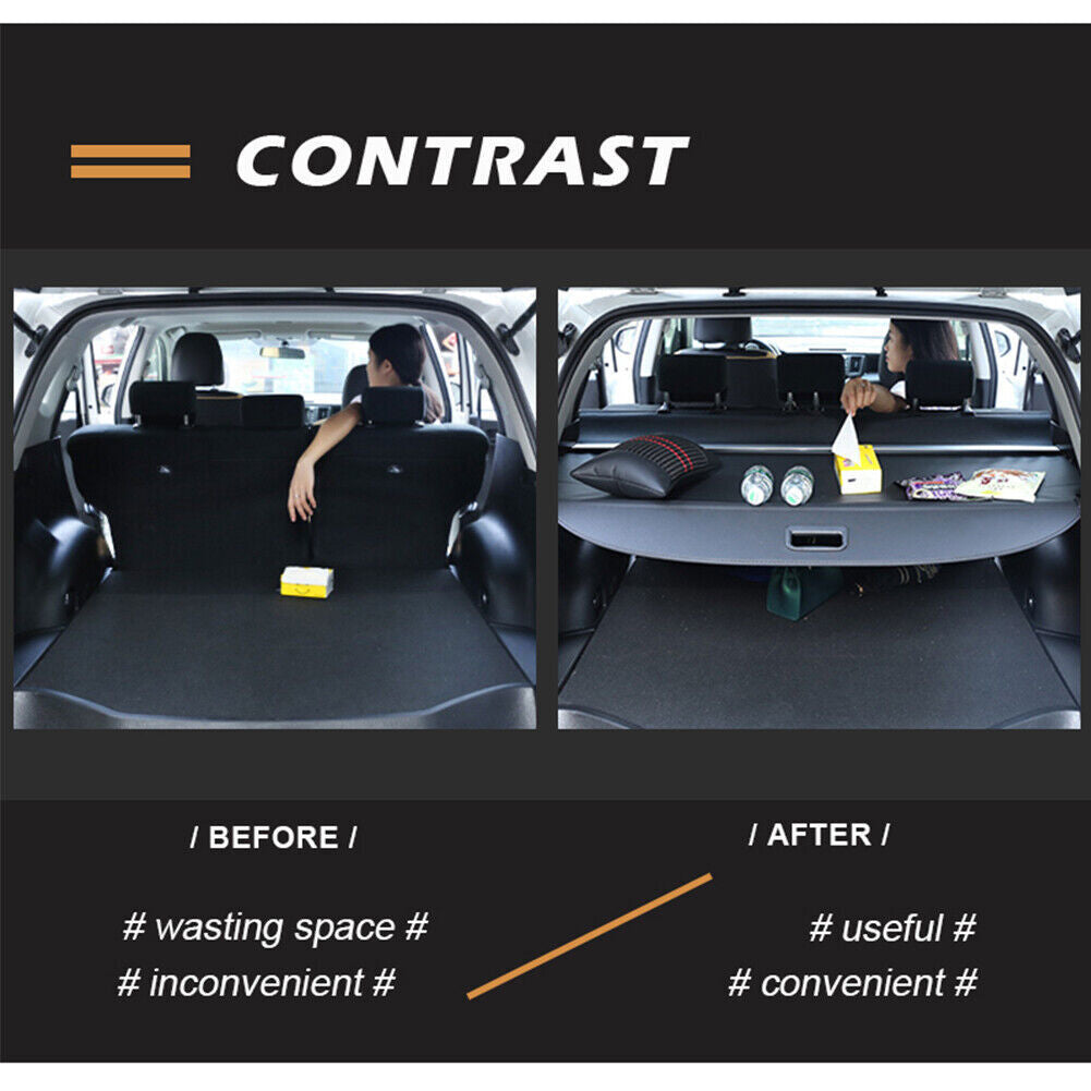 for BENZ GLE 350 500 2016-2019 Rear Trunk Cargo Cover Security Shield Luggage 1P
