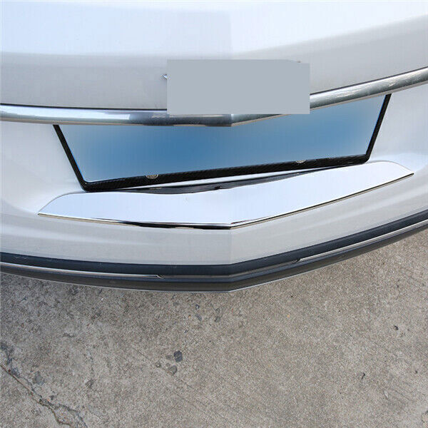 Fit for Cadillac XT5 2017-2024 Chrome Steel Rear Bumper Protector Guard Trim 1P n