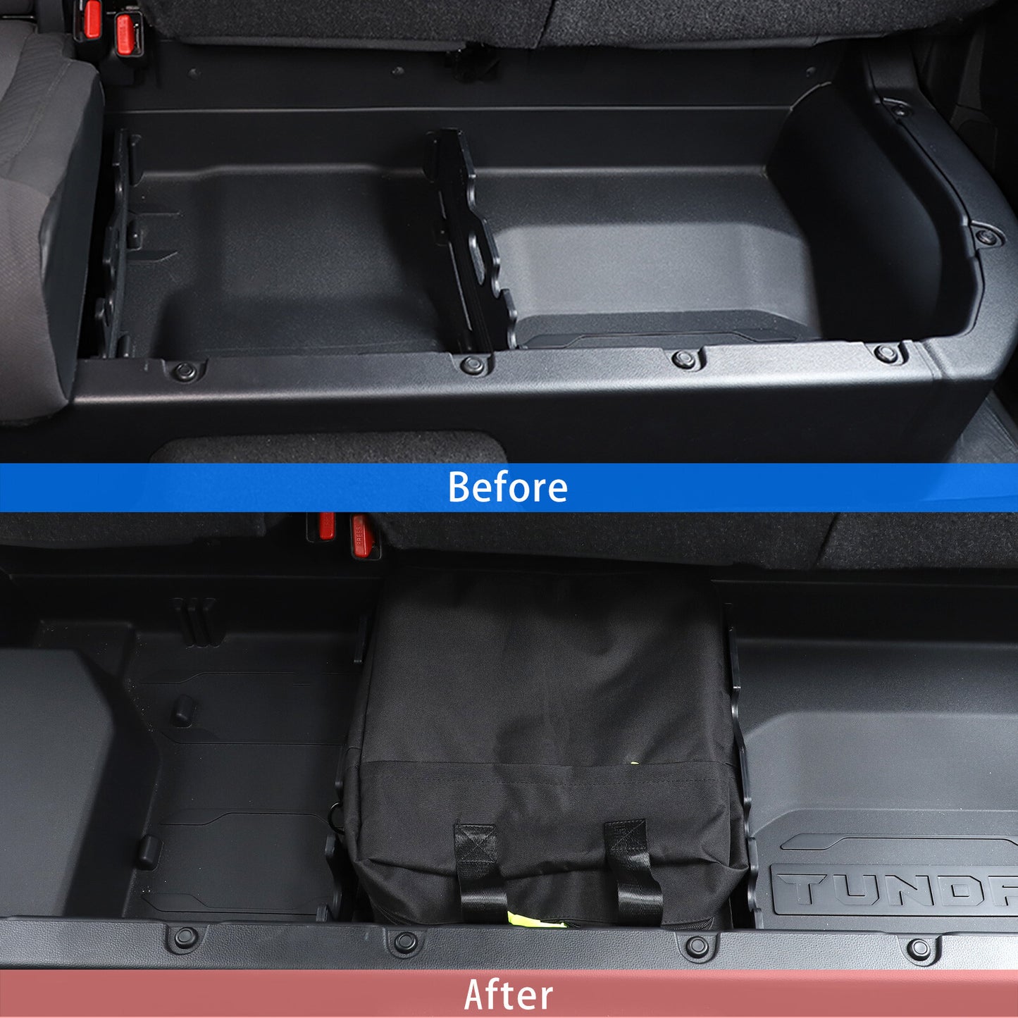 Multi-functional under- for seat storage bag for Tendera 2022-2024 n