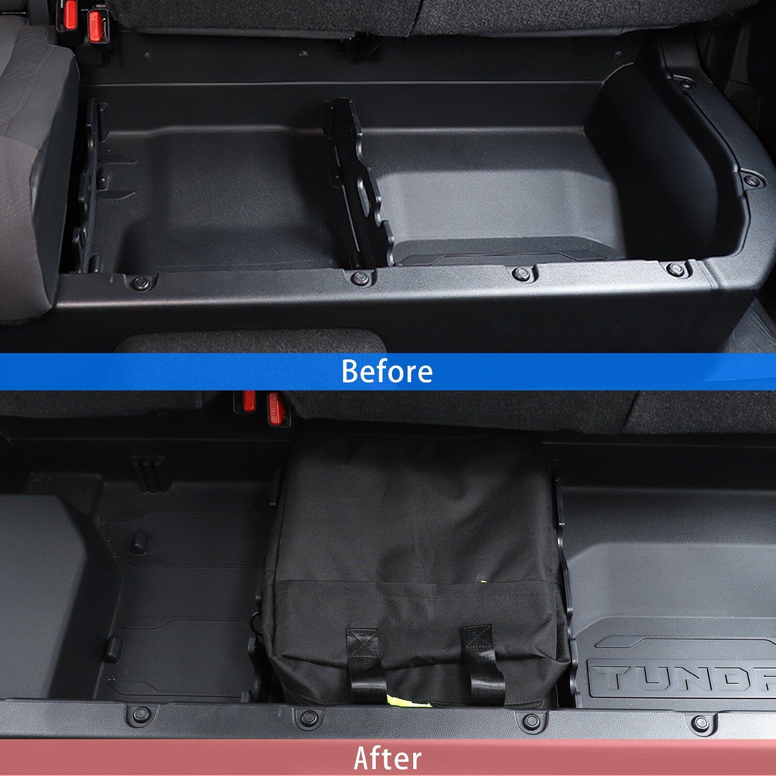Multi-functional under- for seat storage bag for Tendera 2022-2024 n