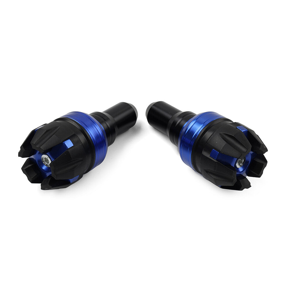 Blue Universal Motorcycle Exhaust Frame Slider Bolt Anti Crash Falling Protector
