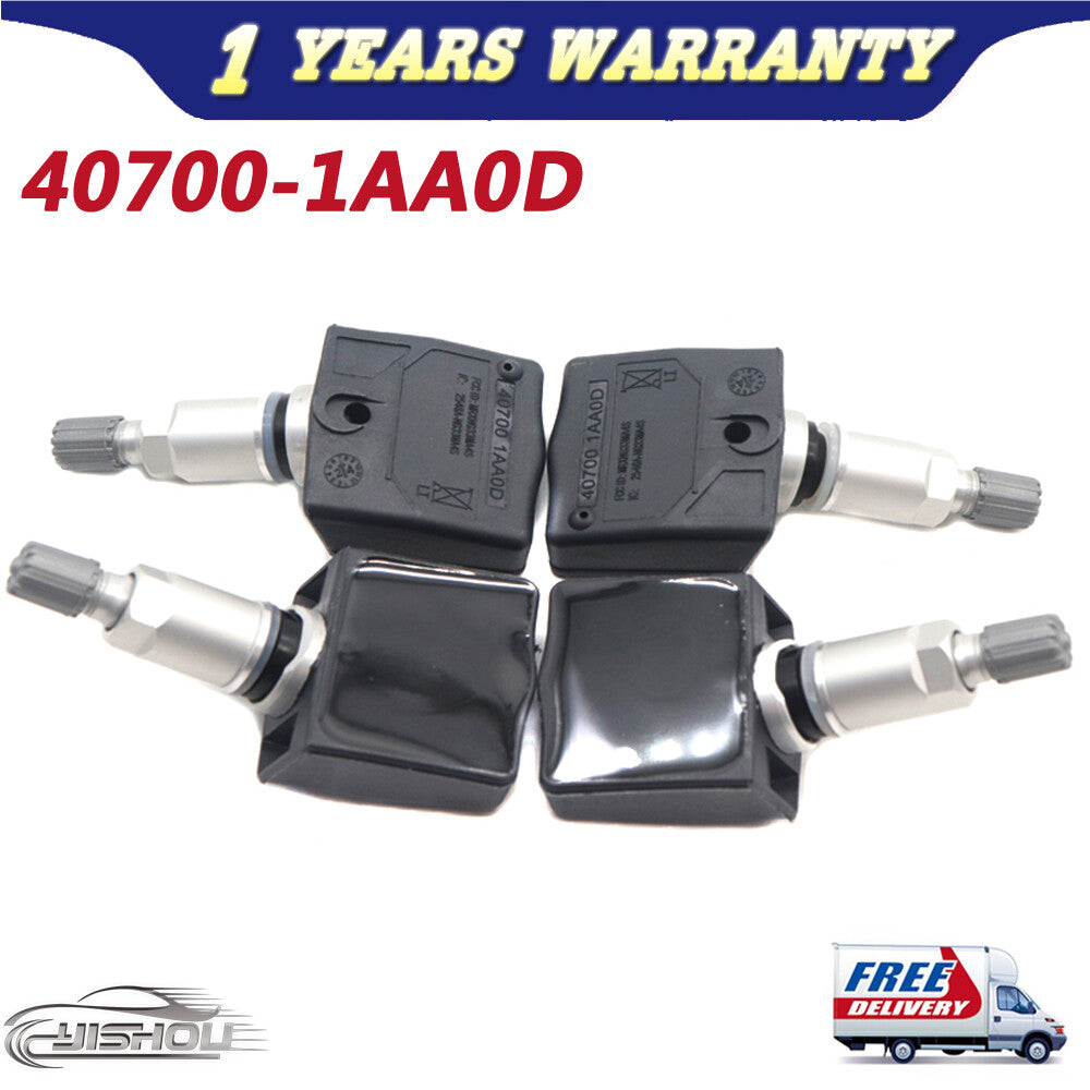 4pcs TPMS Tire Pressure Sensor for Nissan Titan Murano Pathfinder 40700-1AA0D