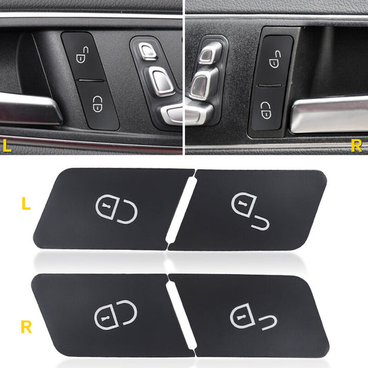 Left+Right Door Lock Switch Button for Mercedes Benz C-Class W204 Sedan 2007-14