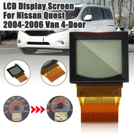 Speedometer Cluster LCD Screen w/ Bonded Ribbon For 04-06 for Nissan Quest 46423mm Q