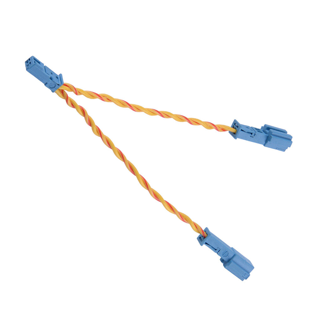 Speaker Stereo Plug Connector Adapter Wiring Cable Splitter Y Harness for BMW Q