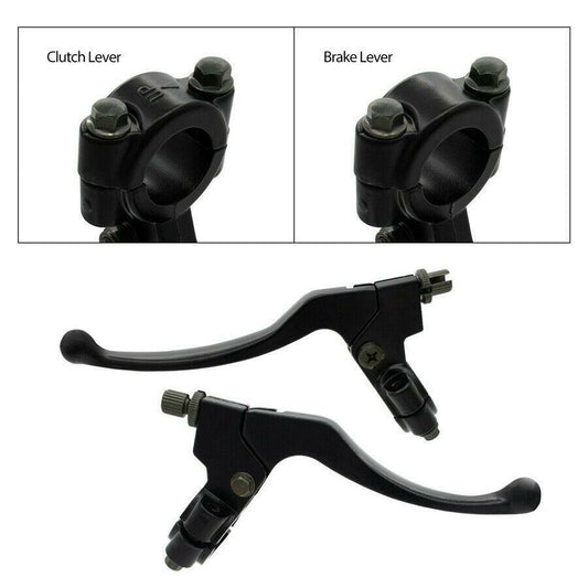 Motorcycle 7/8-inch Black Adjustable Clutch Brake Lever for Yamaha , for Honda , and n