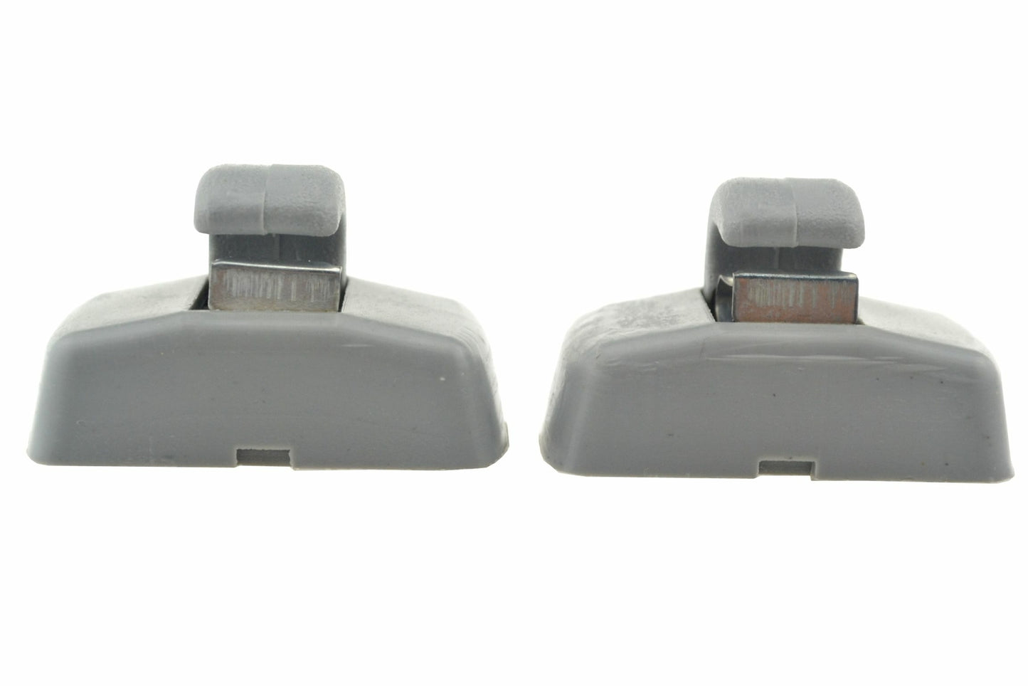 New 2 Pcs for VW for Jetta Beetle Eos for Golf for Passat Grey Sun Visor Clips 3B0857561B Q
