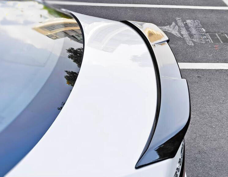 Bright black Rear Door Tail Trunk Spoiler Tail wing For Sentra 21-2024 B n