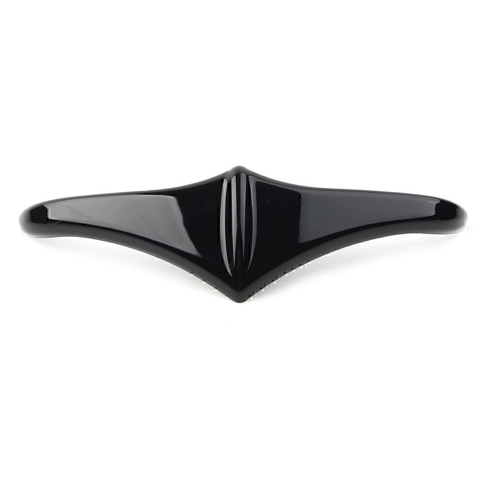 Vivid Black Rear Fender Accent Leading Edge Tip Trim Fit for Harley Touring 1998-19 Q