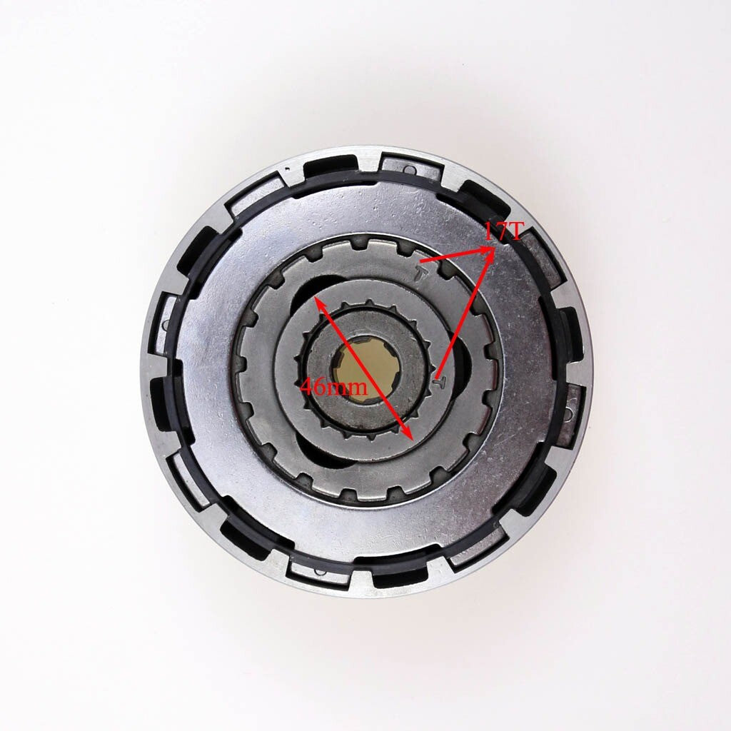 17-tooth automatic clutch 50cc 70 110cc 125cc All-terrain vehicle go-kart pit off-road bicycle TaoTao Roketa