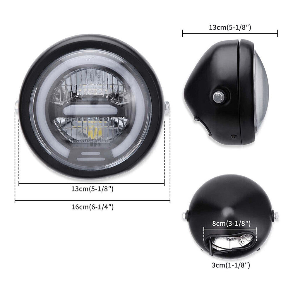 5.75 LED Headlight Hi/Lo DRL For Coleman ct200u-ex bt200x for Mini Bike