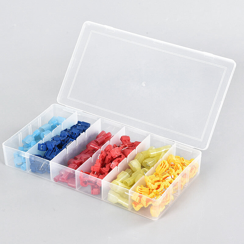 120-piece set of automatic terminal cable connector wire connection block crimping kit - n