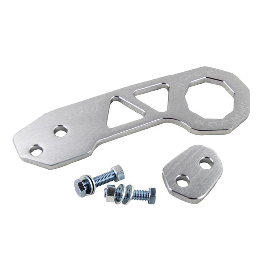 Aluminum Silver Racing Trailer Hook Rear Tow Hook for Honda for Acura for Civic for Mazda Q