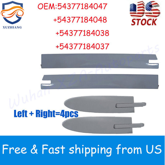 4Pcs Left + Right Convertible Roof Top Hinge Cover for BMW E93 335i M3 M4 F83