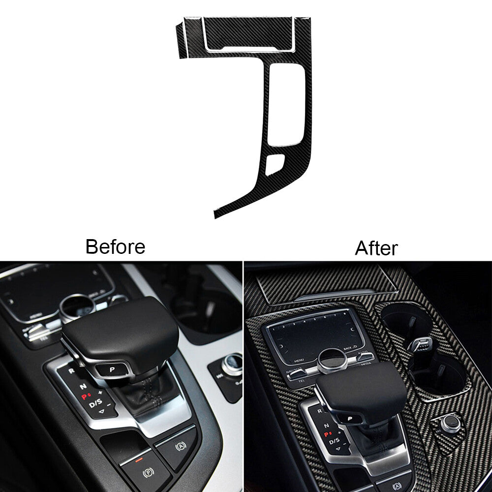 Red Carbon Fiber Door Panel Cover Trim for Land Rover Discovery Sport 2015-2019 v