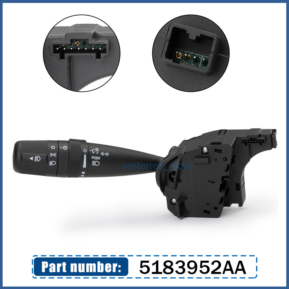 Turn signal multifunction switch for Dodge Caliber Avenger for Jeep Patriot 5183952AA- v