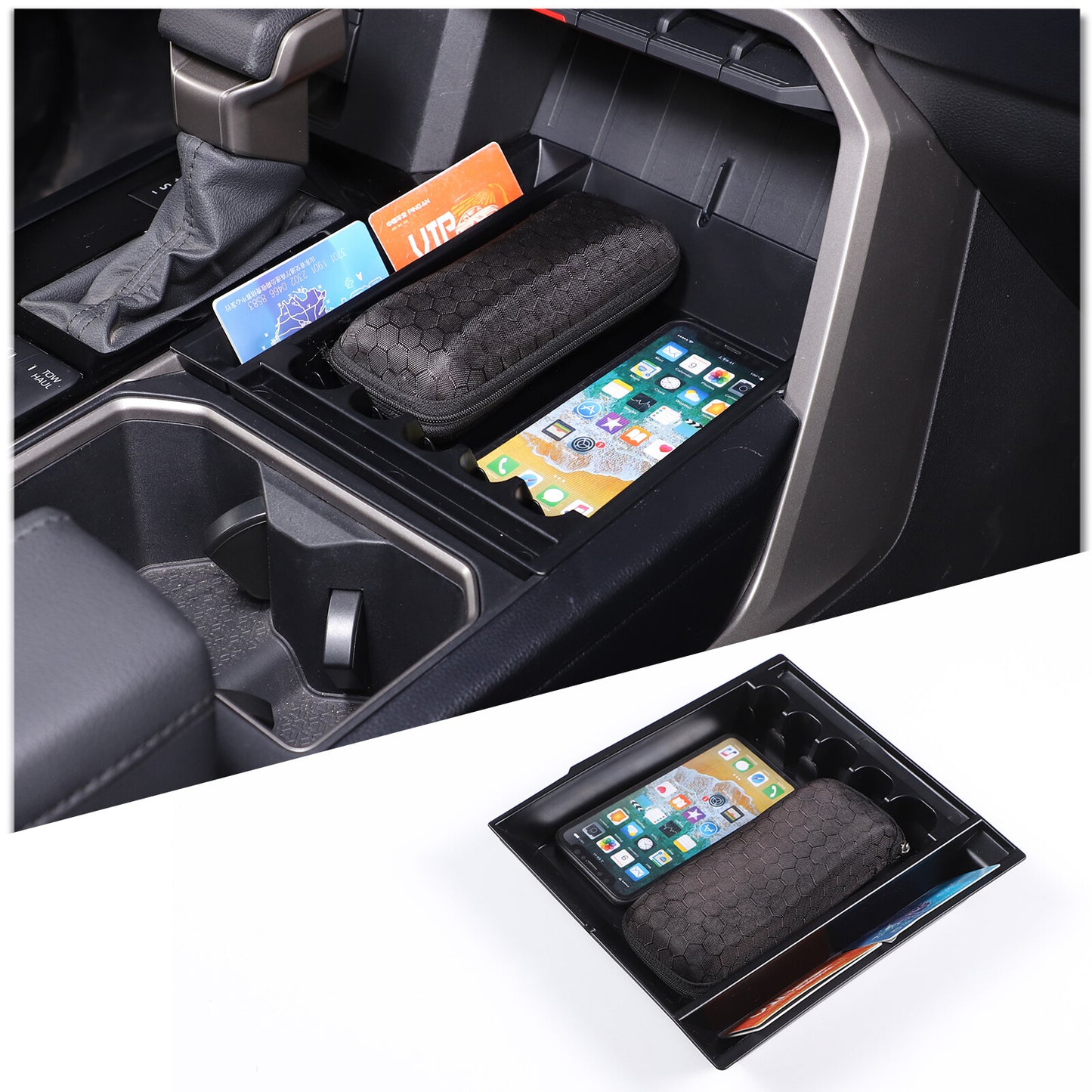 Center Console Armrest Lid Lock for 2013 2015 2016 for Escape- v