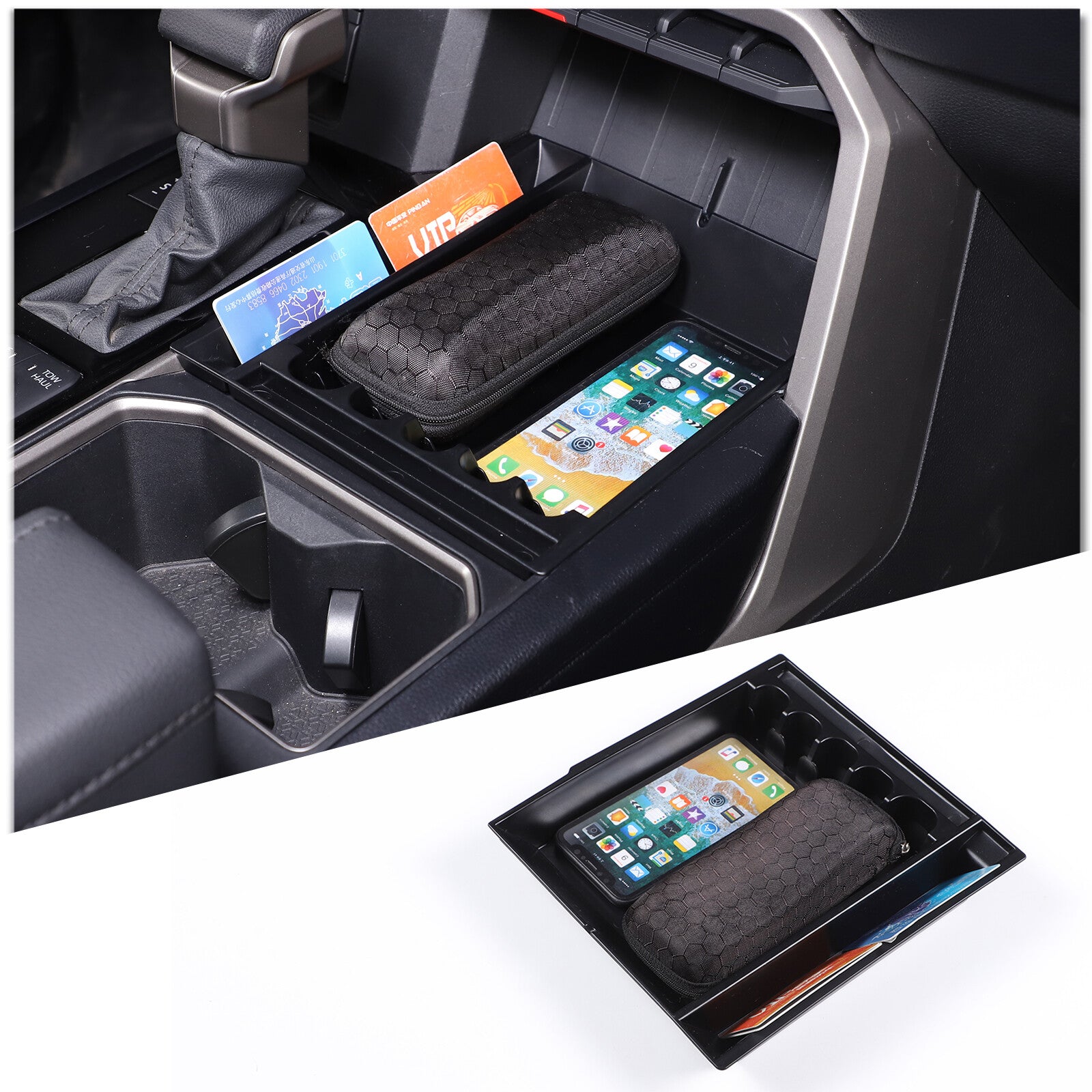 Center Console Armrest Lid Lock for 2013 2015 2016 for Escape- v