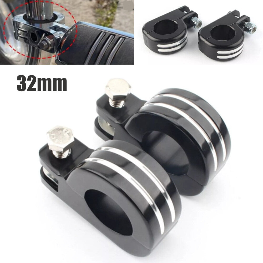 1-1/4 inch 32mm Feet Clip Replacement Parts for Harley-Davidson , for Honda , for Yamaha , and General Purpose n