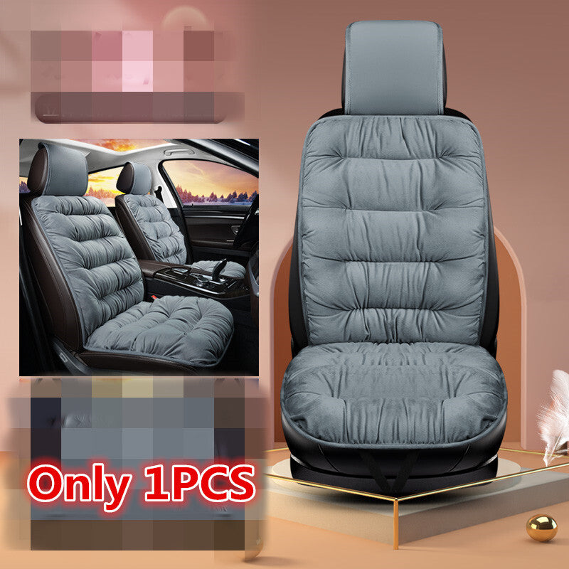 Car for Seat Cover Protector Front for Seat Cushion Gray Plush Pad For Sedan Accessories