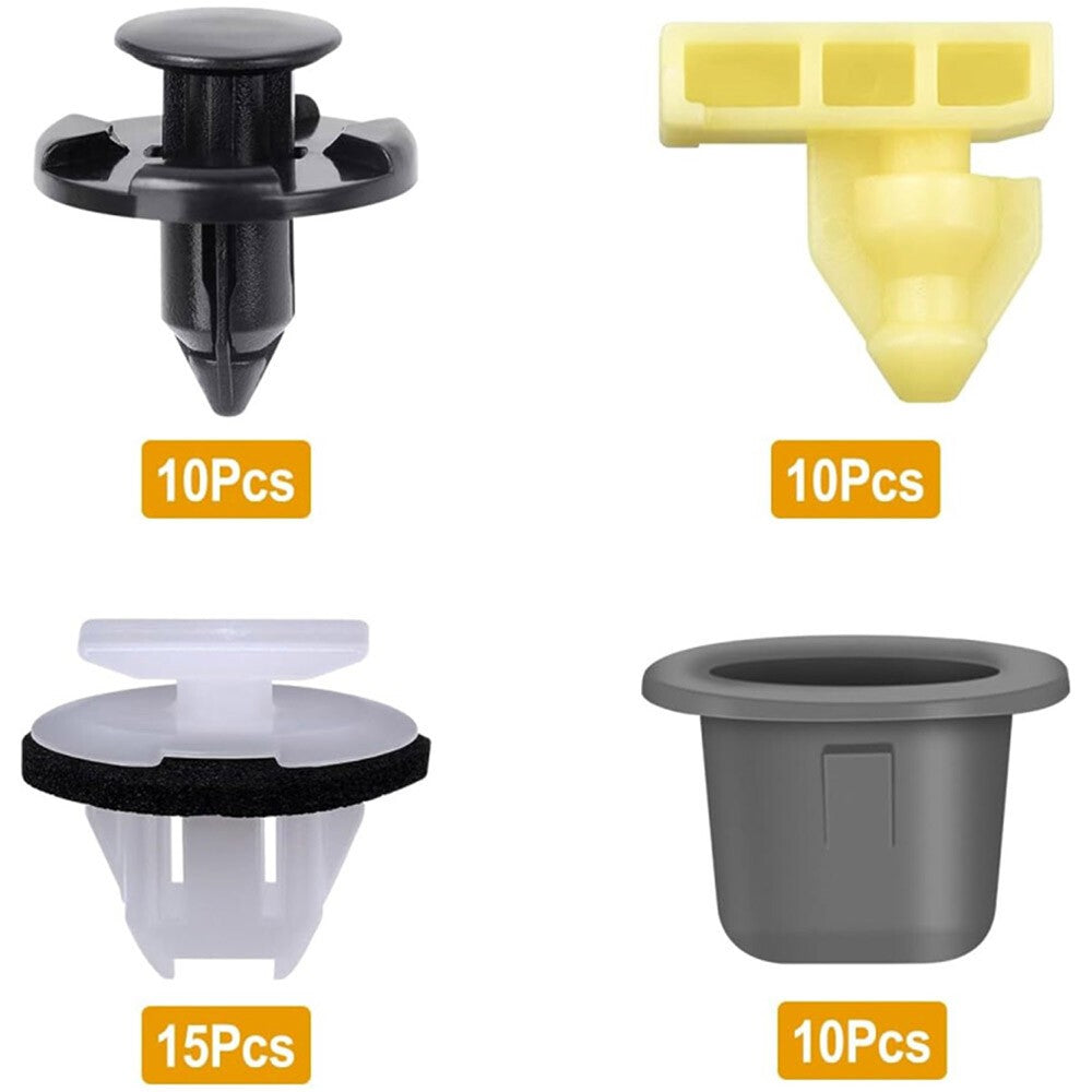 Car Clips, Fender Flare Clips,Wheel Well Opening Clamp Bumper Clip for Nissan