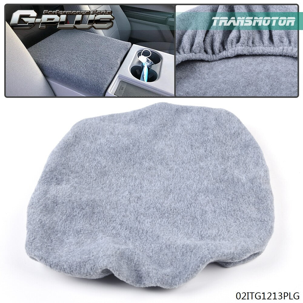 The console protective cover is light gray for F150 F250 F350 2014-2021 4-door- v