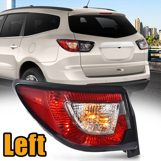 Tail Light For 2013-2017 for Chevrolet Traverse Left Halogen With Bulb