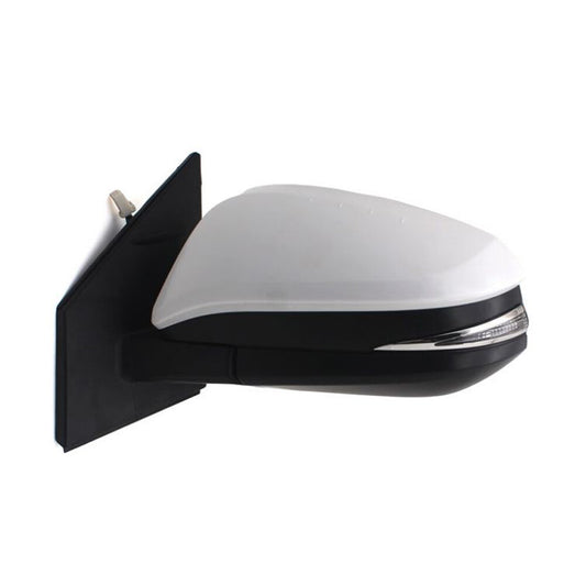 Left side mirror driver for 16-19 RAV4 with power heating BSM CR EC white 16-pin - n