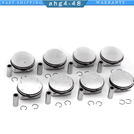 8-Piece Piston Ring Set for M273 GL550 E500 S550 W212 W221 5.5 V8