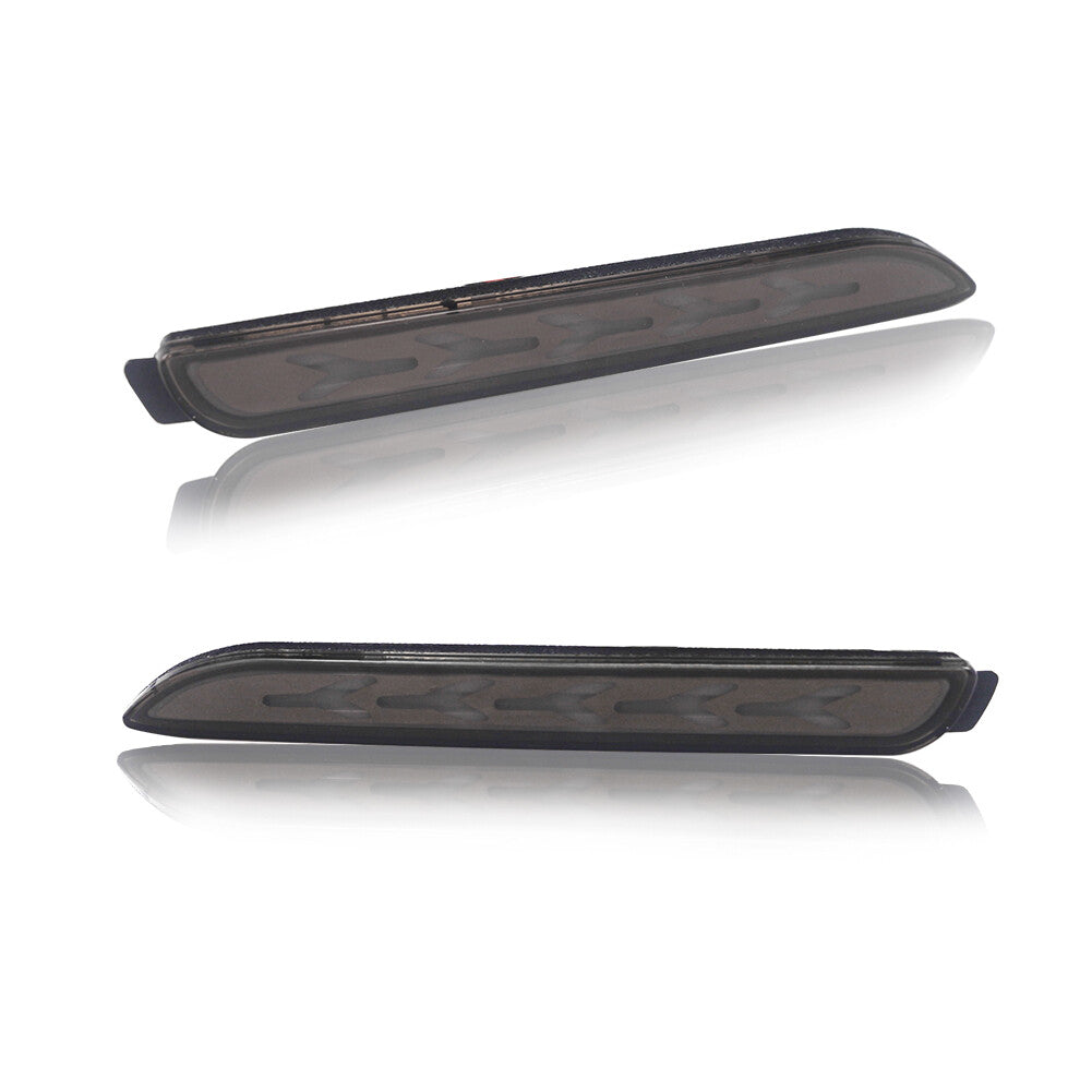 2-piece smoked lens rear bumper brake light LED kit for Sienna for Avalon - v