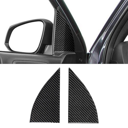 for Toyota Tacoma 2016-2022 Carbon Fiber Interior Door A-Pillar Cover Trim