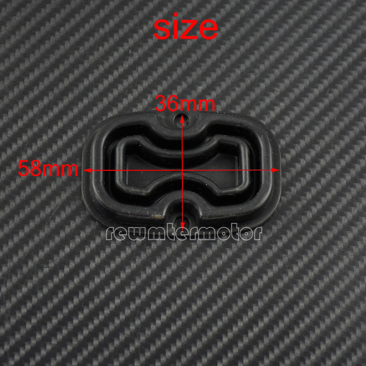 3 Pcs Rear Brake Master Cylinder Cover Gasket Rubber Fit for Harley Touring 08 Q